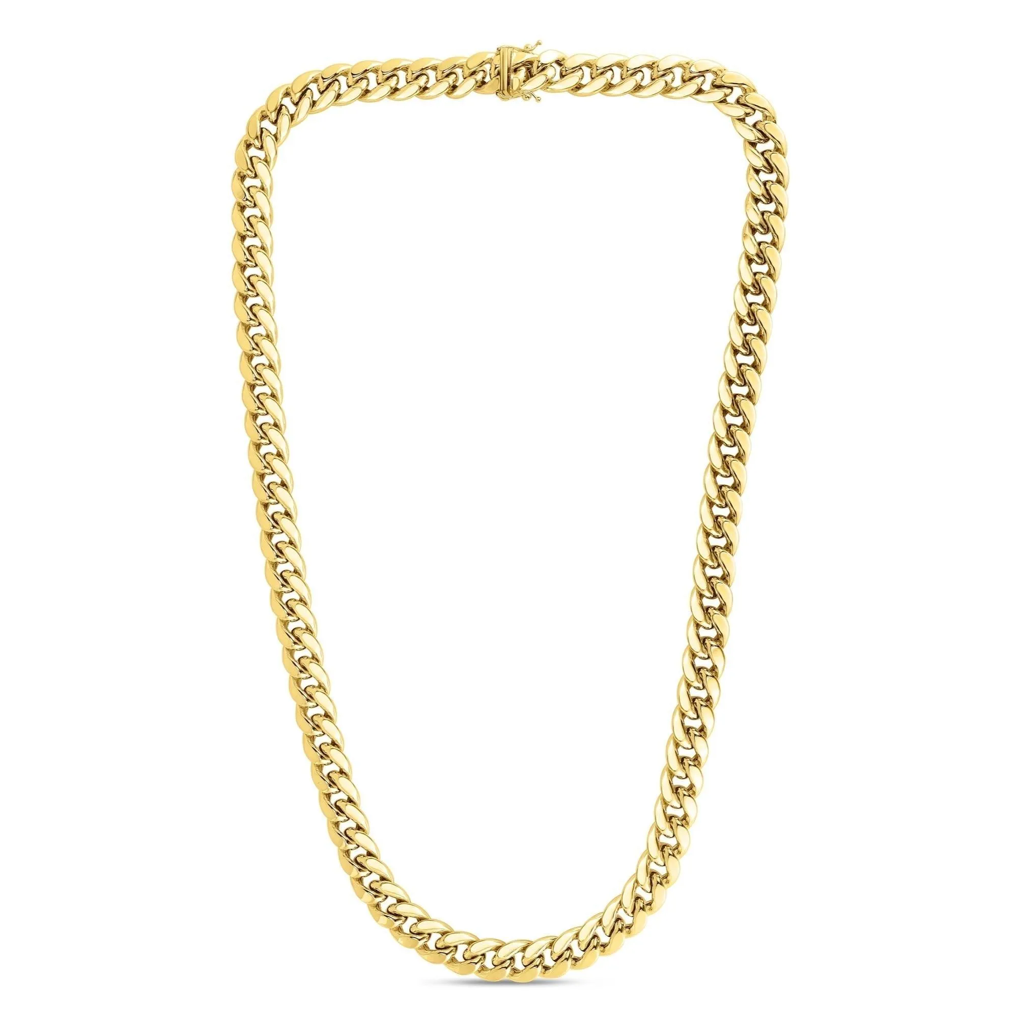 10K Gold 5mm Semi-Solid Classic Miami Cuban