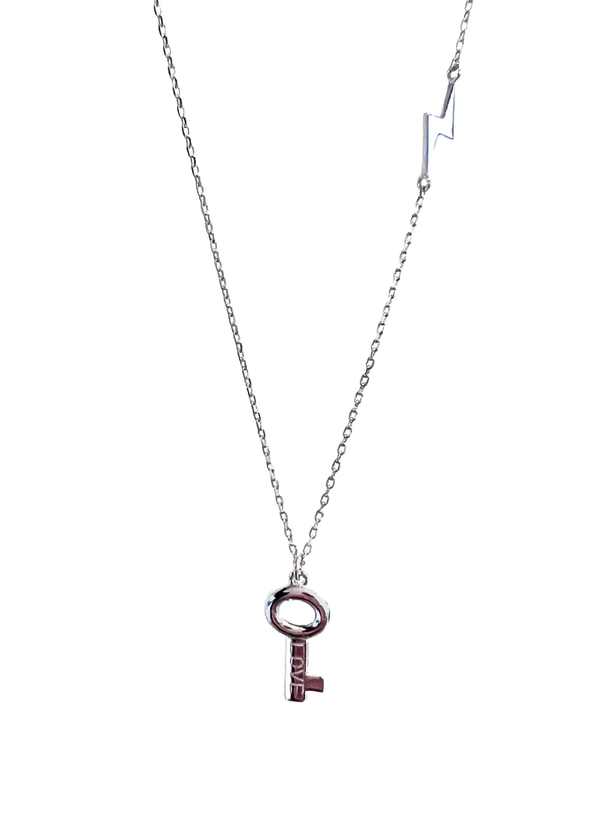 14k Gold Mini Key Necklace