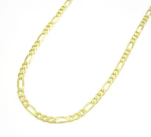 14K Yellow Gold Classic Figaro Chain 2MM