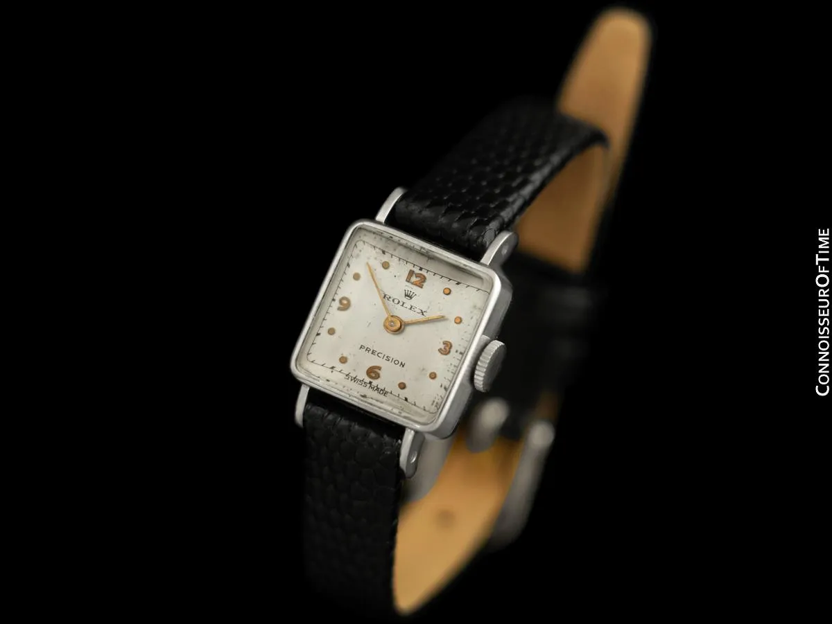 1946 Rolex Precision Vintage Ladies Dress Watch - Stainless Steel