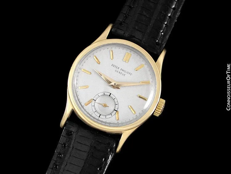 1951 Patek Philippe Vintage Calatrava Ref. 96, 18K Gold - The Original