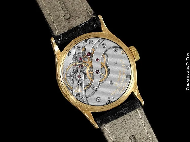 1951 Patek Philippe Vintage Calatrava Ref. 96, 18K Gold - The Original