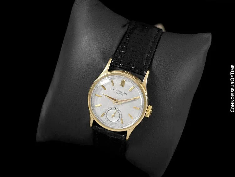 1951 Patek Philippe Vintage Calatrava Ref. 96, 18K Gold - The Original