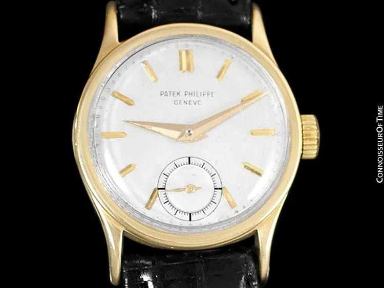 1951 Patek Philippe Vintage Calatrava Ref. 96, 18K Gold - The Original