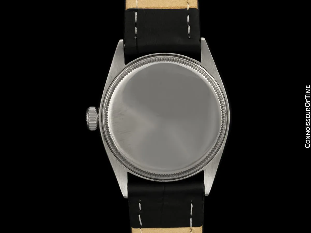 1953 Rolex Oysterdate Vintage Mens Ref. 6094 Handwound Watch - Stainless Steel