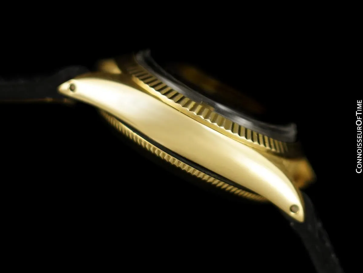 1960 Rolex Oyster Perpetual Ladies Automatic Vintage Watch - 14K Gold
