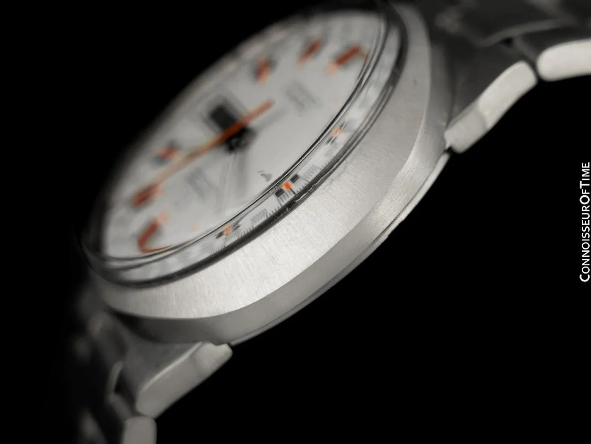 1960's Omega Dynamic Vintage Mens Day Date Watch with Racing Dial - Stainless Steel