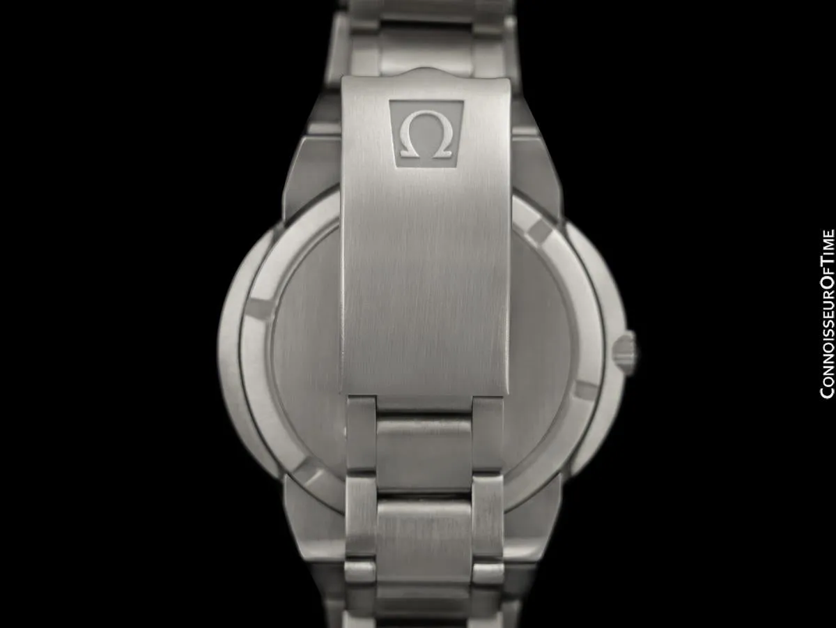 1960's Omega Dynamic Vintage Mens Day Date Watch with Racing Dial - Stainless Steel