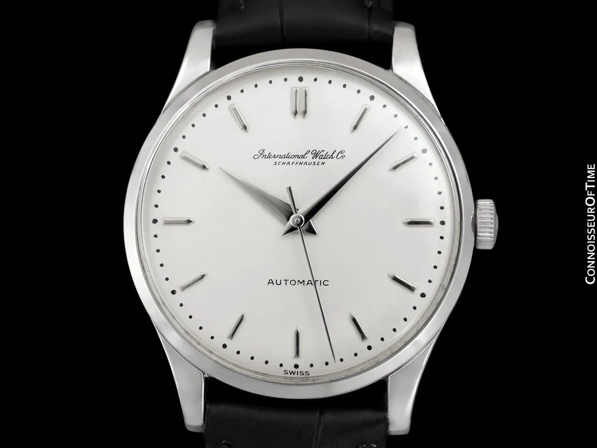 1962 IWC Vintage Mens Watch, Cal. 853 Automatic - Stainless Steel
