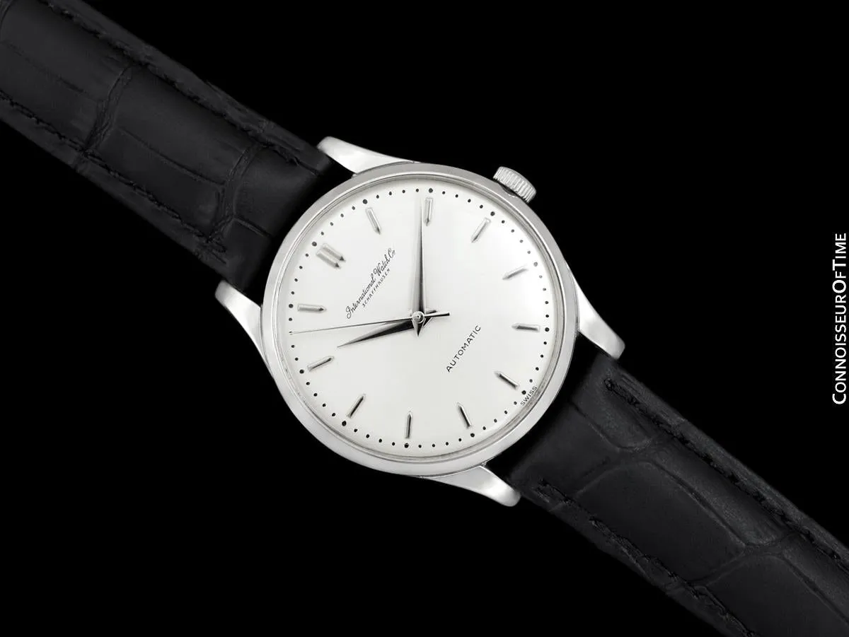1962 IWC Vintage Mens Watch, Cal. 853 Automatic - Stainless Steel