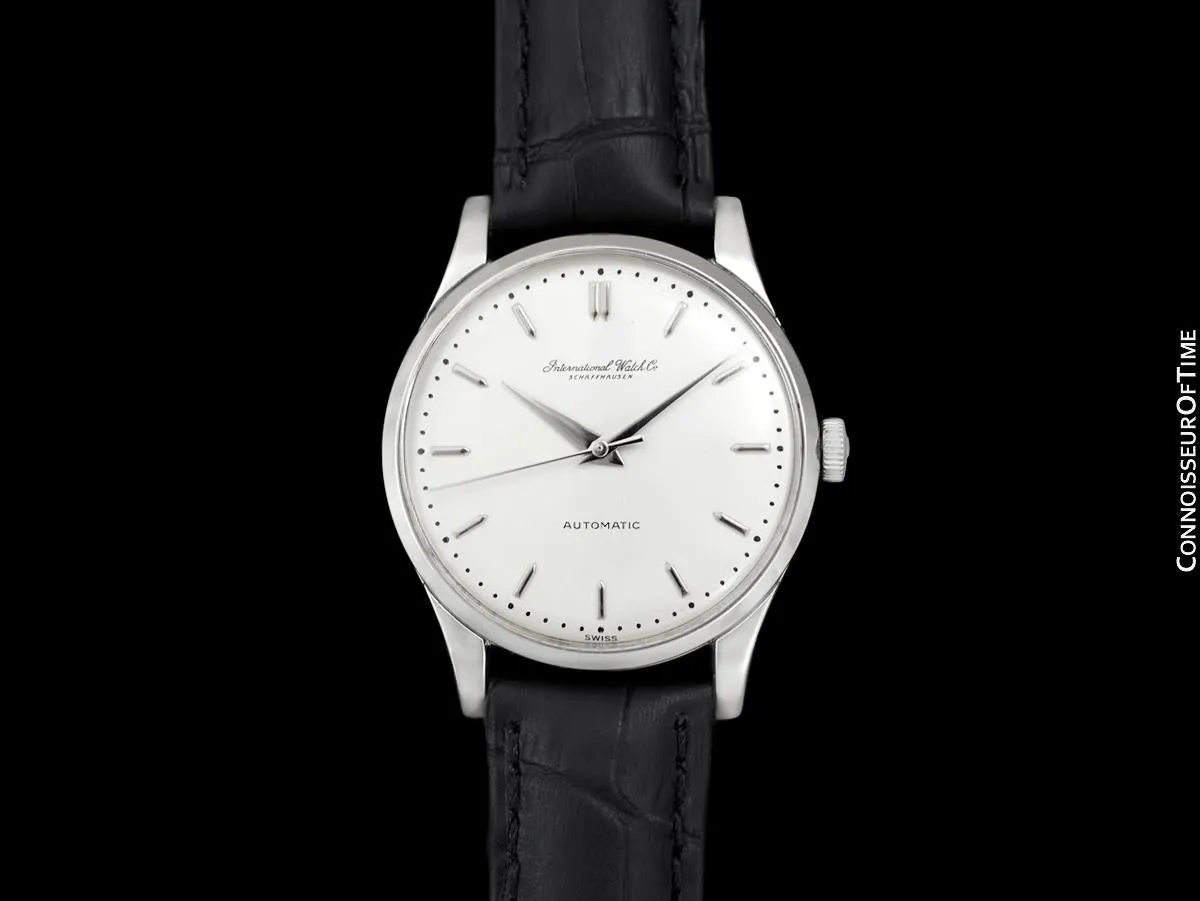 1962 IWC Vintage Mens Watch, Cal. 853 Automatic - Stainless Steel