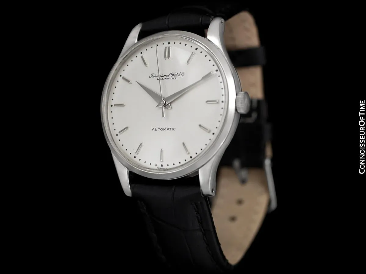 1962 IWC Vintage Mens Watch, Cal. 853 Automatic - Stainless Steel