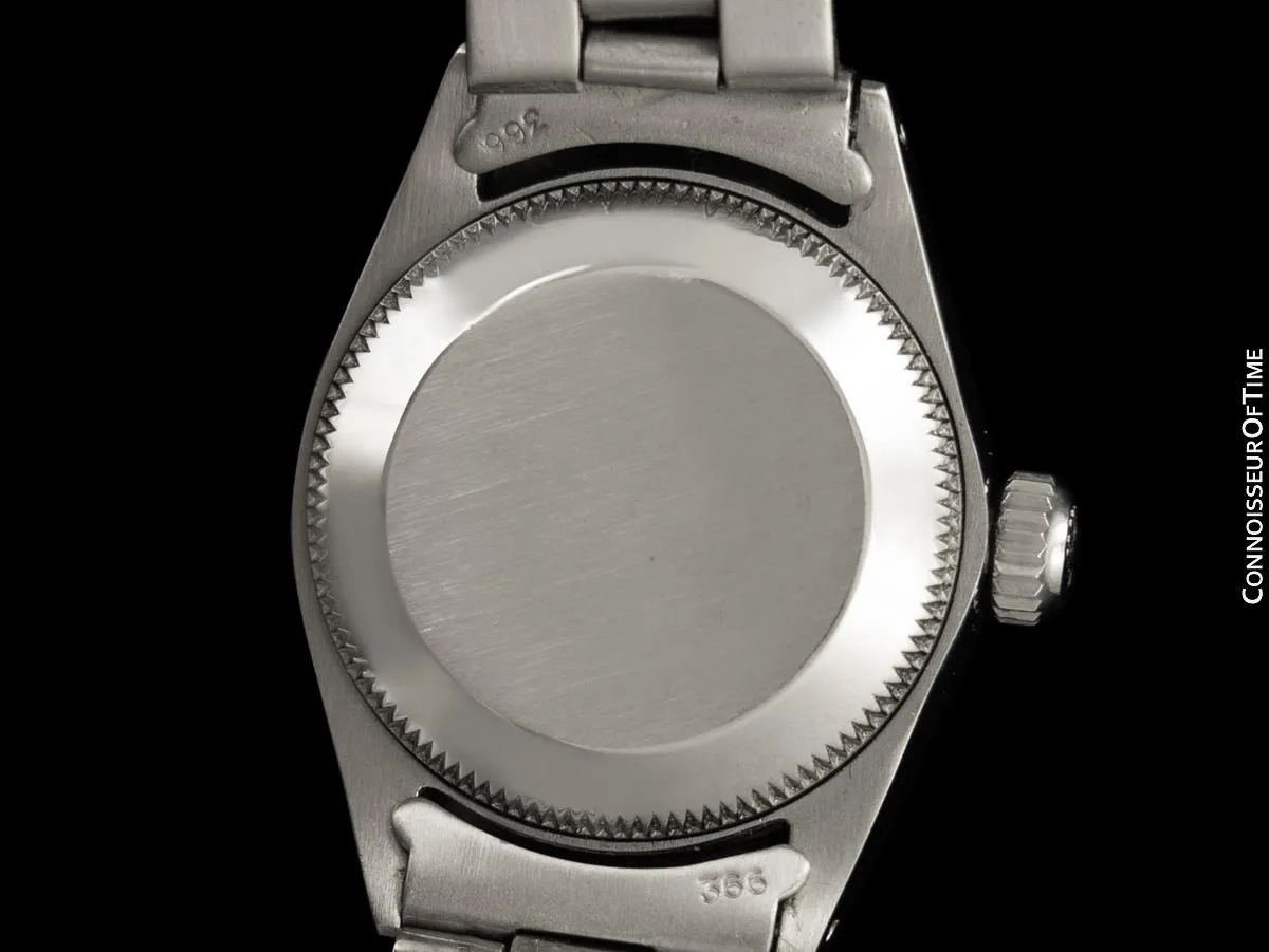 1962 Rolex Classic Vintage Ladies Date Datejust Watch - Stainless Steel & 18K White Gold