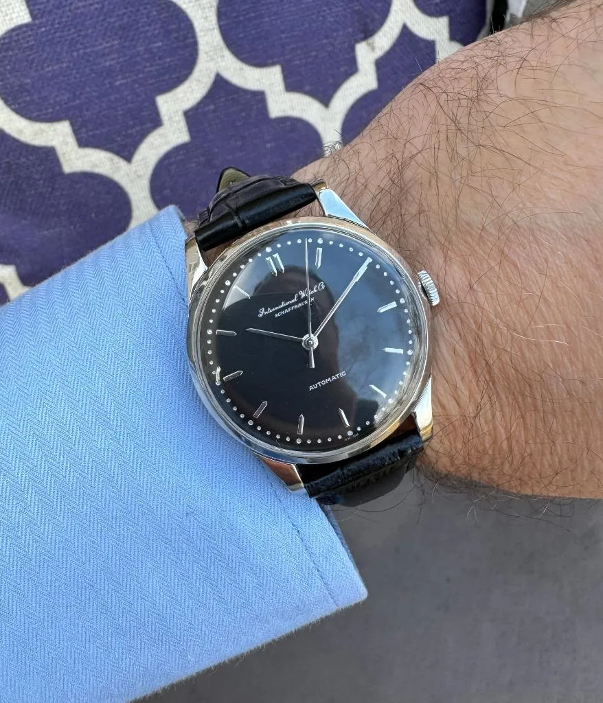 1963 IWC Vintage Mens Full Size Watch, Cal. 853 Automatic - Stainless Steel