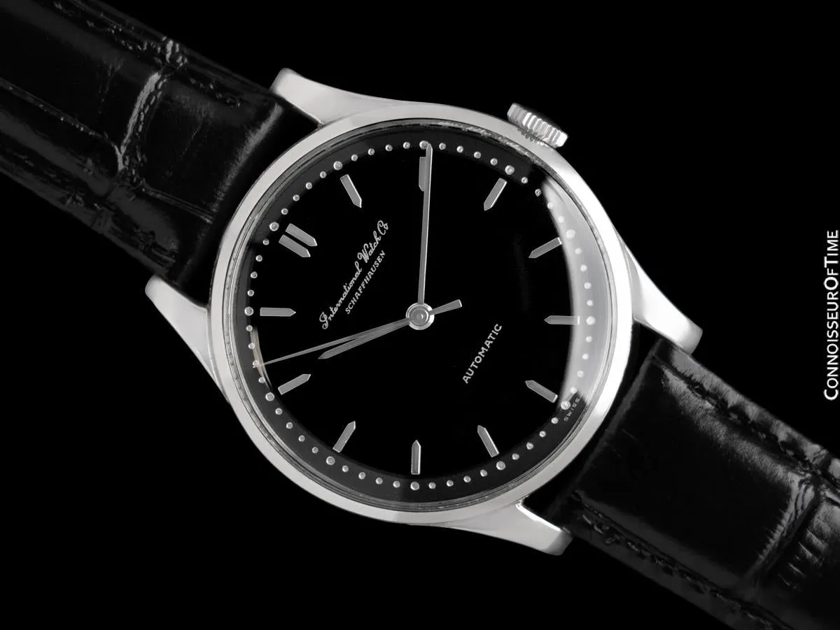 1963 IWC Vintage Mens Full Size Watch, Cal. 853 Automatic - Stainless Steel