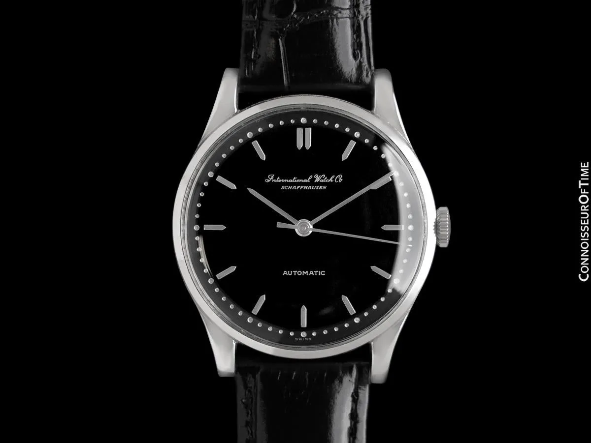 1963 IWC Vintage Mens Full Size Watch, Cal. 853 Automatic - Stainless Steel