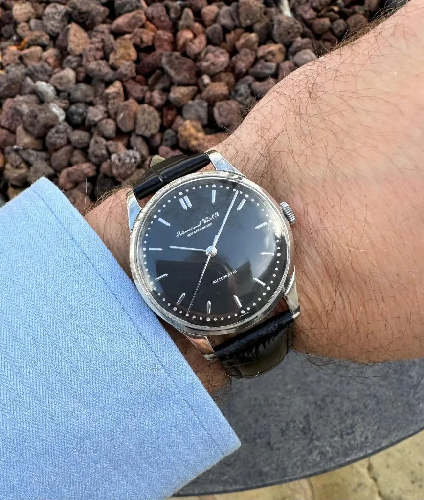 1963 IWC Vintage Mens Full Size Watch, Cal. 853 Automatic - Stainless Steel