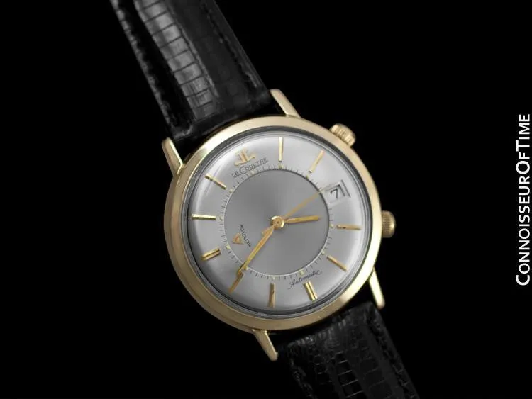 1969 Jaeger-LeCoultre Vintage Mens Memovox Alarm Reveil, Automatic - 10K Gold Filled