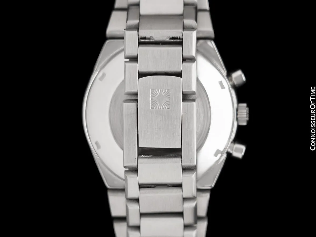 1970's Movado - Zenith El Primero Mens Vintage Automatic Chronograph - Stainless Steel