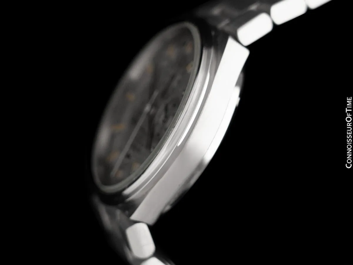 1970's Movado - Zenith El Primero Mens Vintage Automatic Chronograph - Stainless Steel