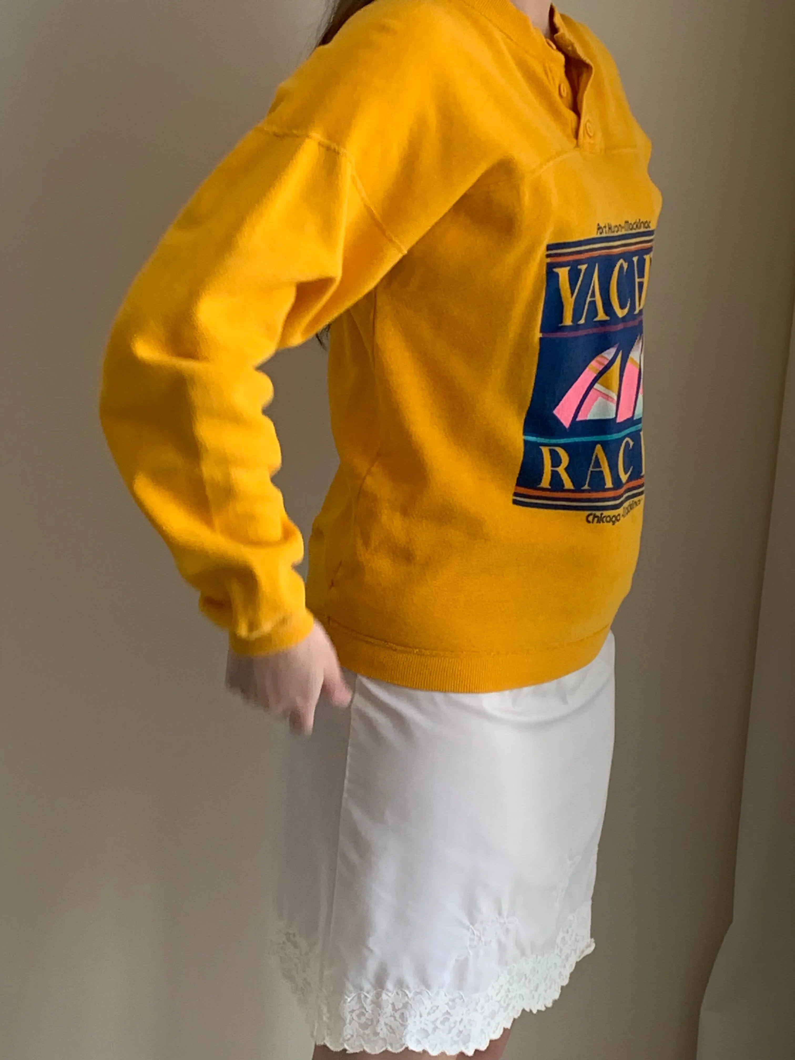 1986 Michigan Yacht Races sweatshirt