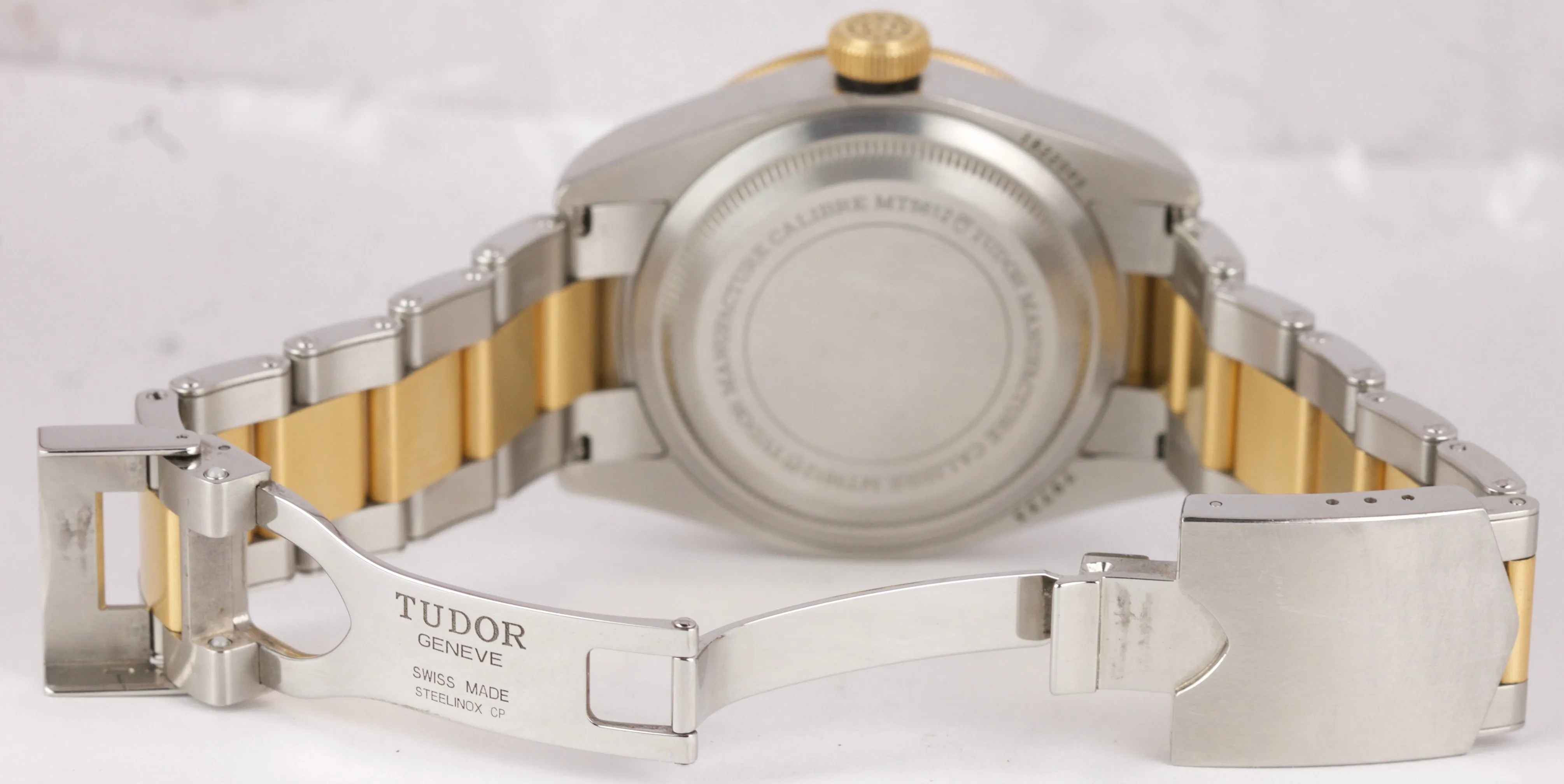2019 Tudor Black Bay Heritage Two-Tone Stainless Black 41mm Watch 79733N B P SET