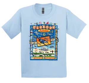 2023 EAA Oshkosh AirVenture Main Event YOUTH T-shirt