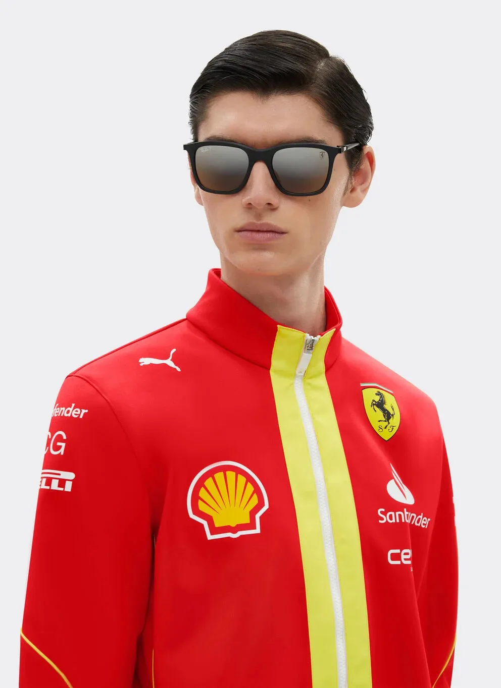 2024 Scuderia Ferrari Team Replica Soft-Shell jacket