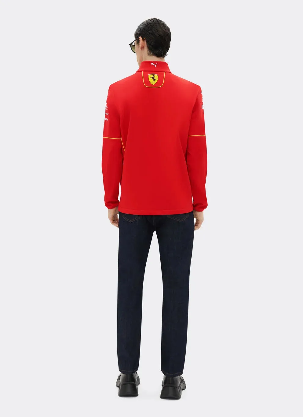 2024 Scuderia Ferrari Team Replica Soft-Shell jacket