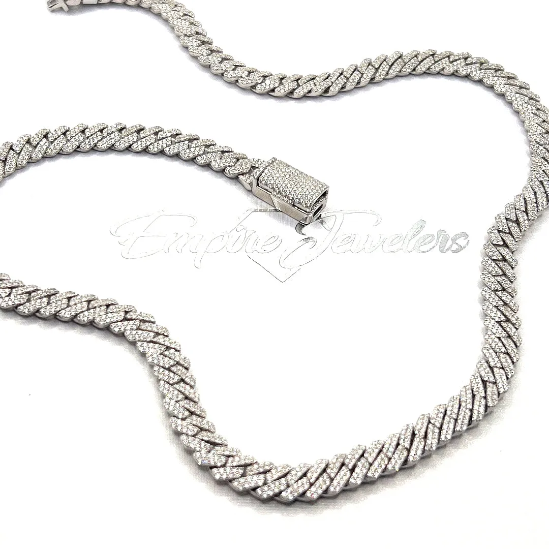 925 MOISSANITE CUBAN CHAIN