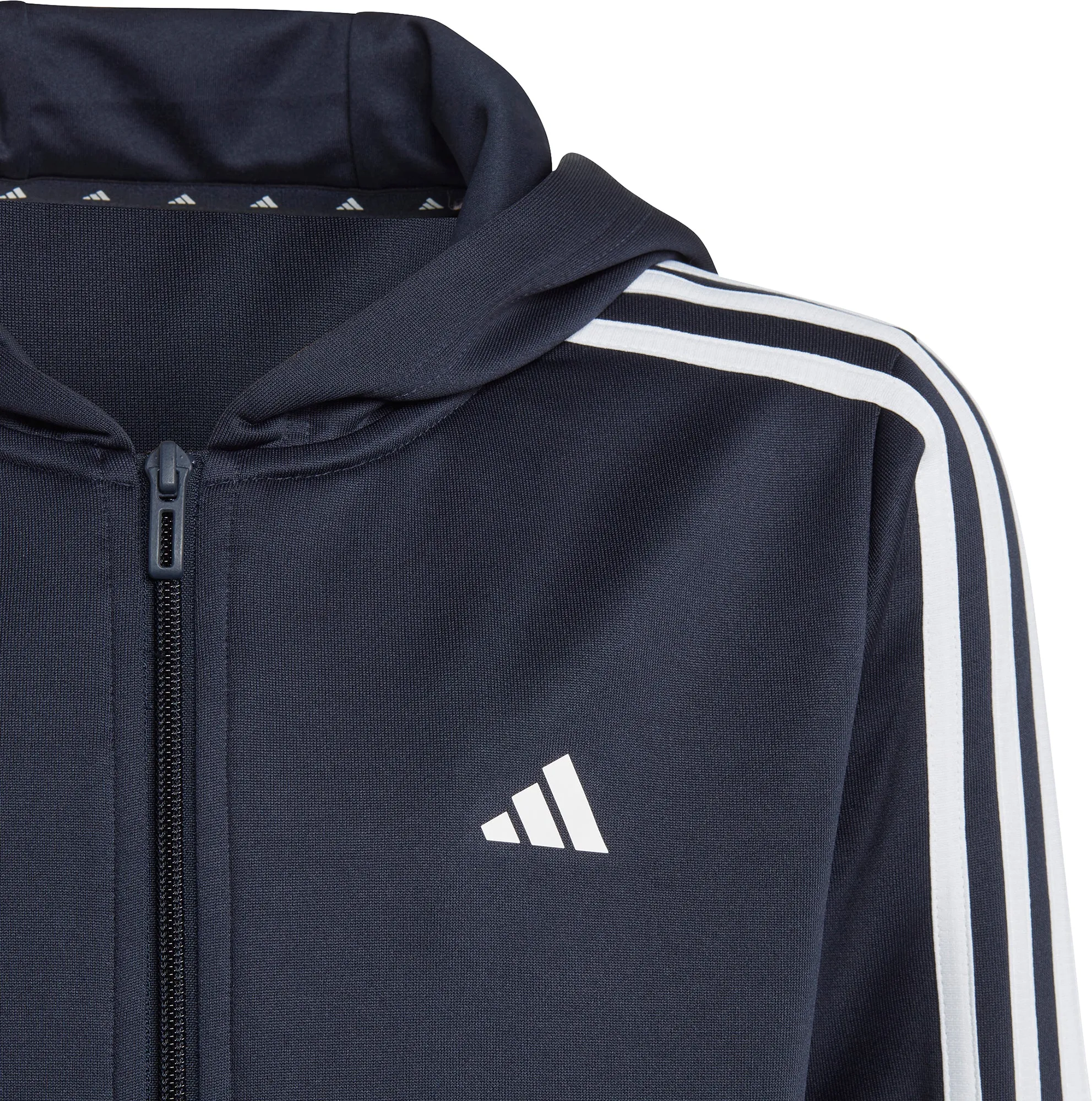 adidas Essentials AeroReady 3 Stripes Junior Training Track Jacket - Blue