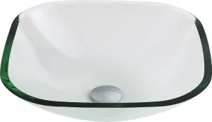 Anzzi Story Series Deco-Glass Vessel Sink in Lustrous Clear
