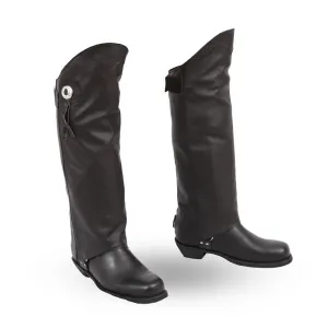 Asphalt Half Chaps - Extreme Biker Leather