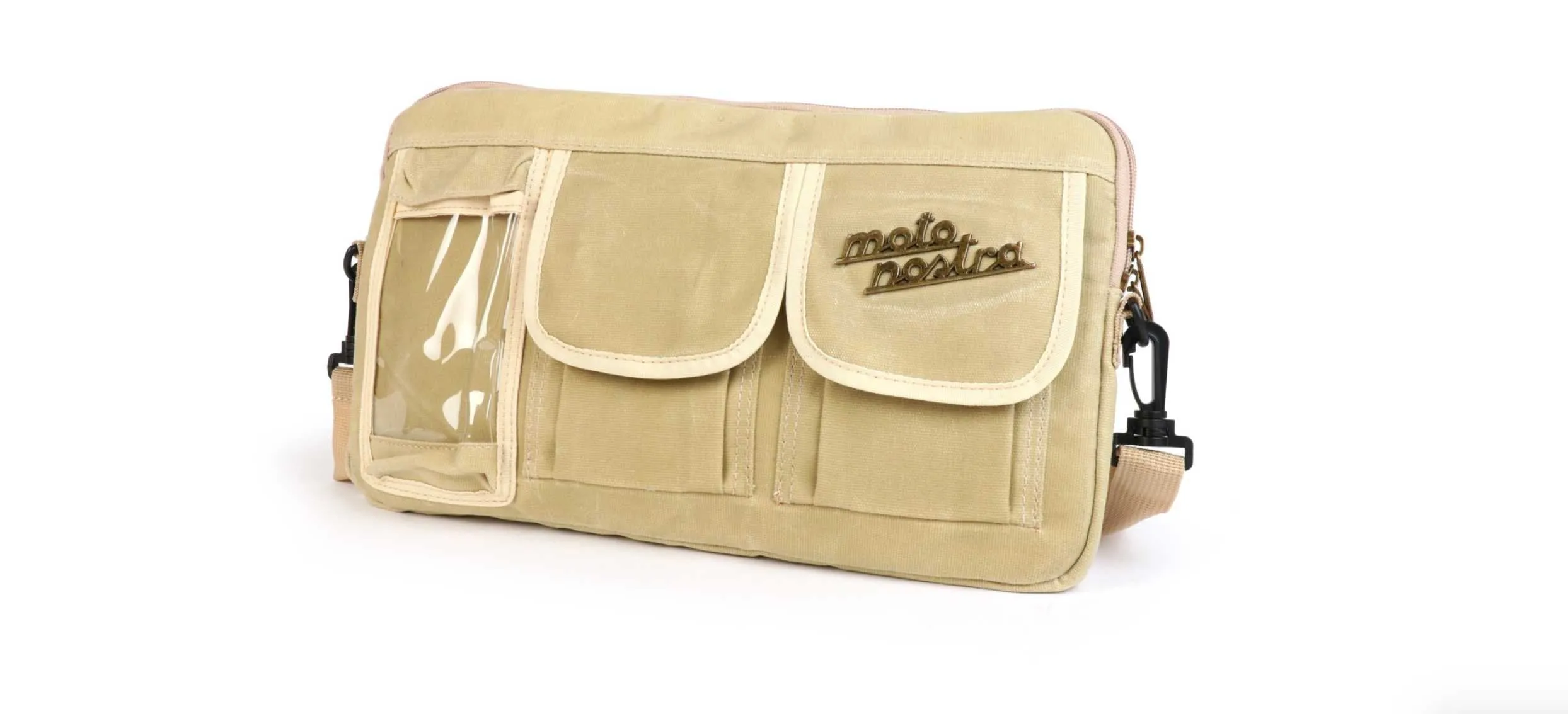 Bag for Luggage Compartment MOTO NOSTRA Beige | Vespa 125/150/200/ P/PK/PX/ TX/GTS