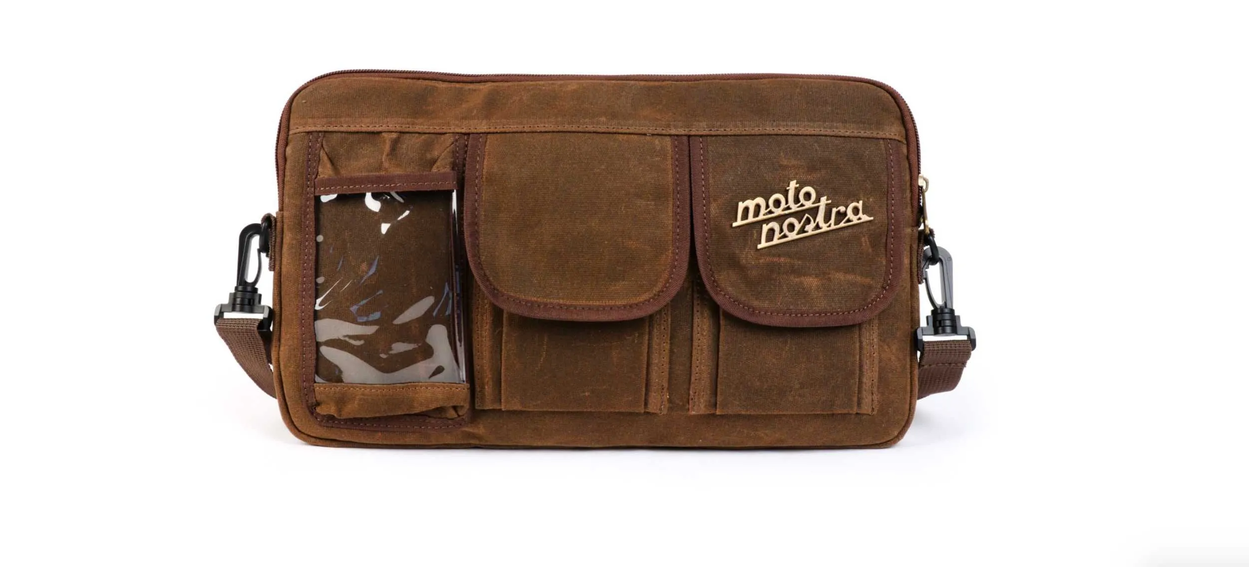 Bag for Luggage Compartment MOTO NOSTRA Brown | Vespa 125/150/200/ P/PX/PK/ TX/GTS