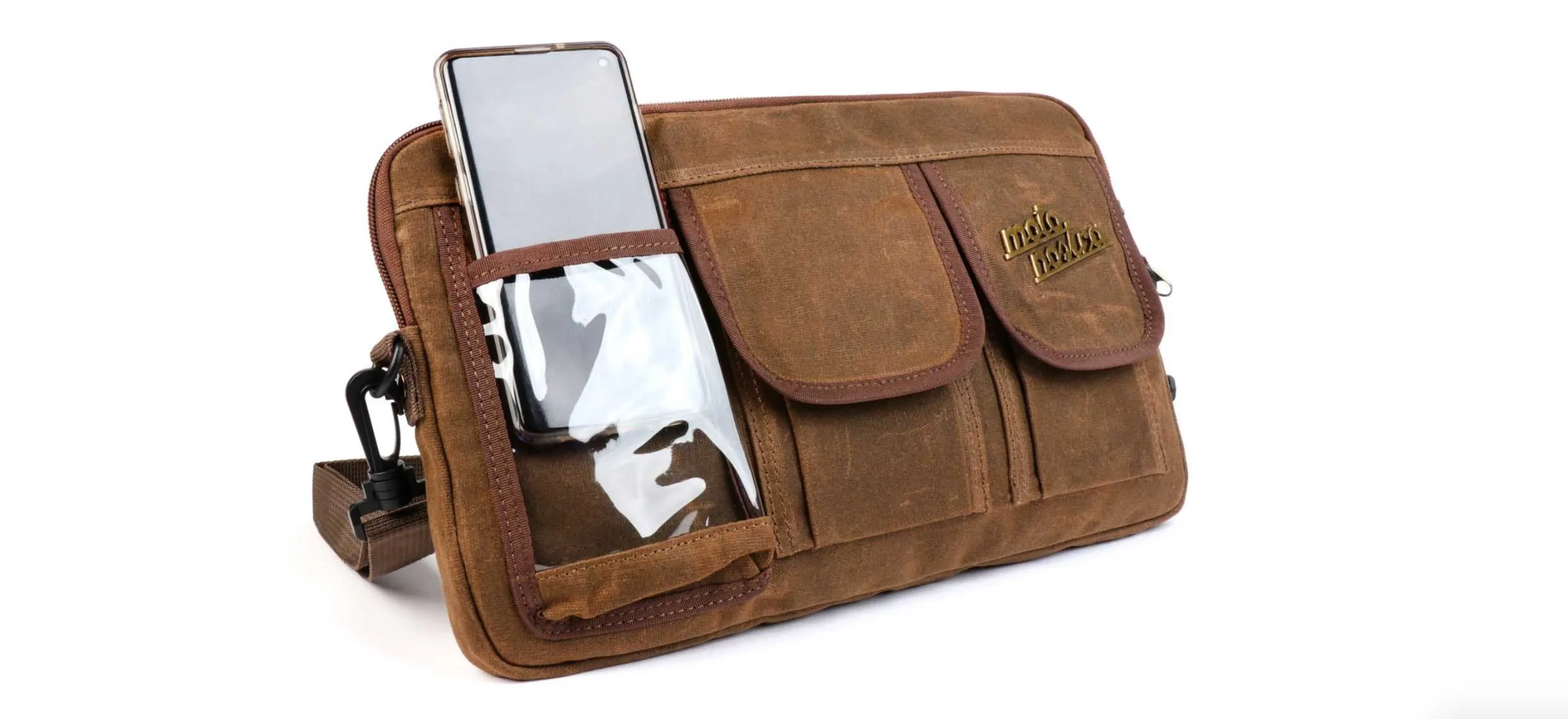 Bag for Luggage Compartment MOTO NOSTRA Brown | Vespa 125/150/200/ P/PX/PK/ TX/GTS
