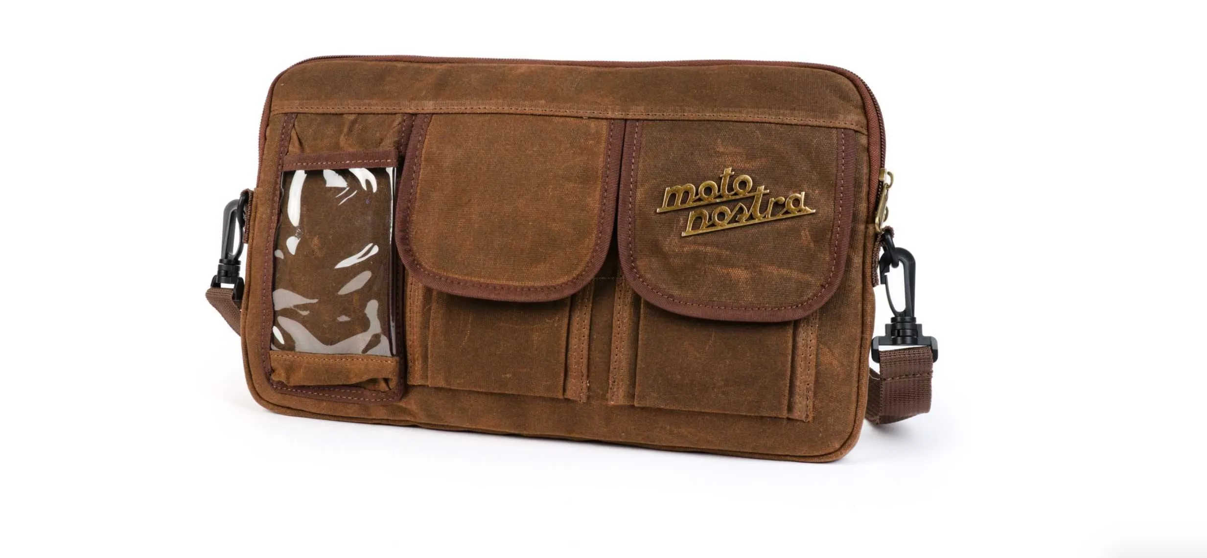 Bag for Luggage Compartment MOTO NOSTRA Brown | Vespa 125/150/200/ P/PX/PK/ TX/GTS