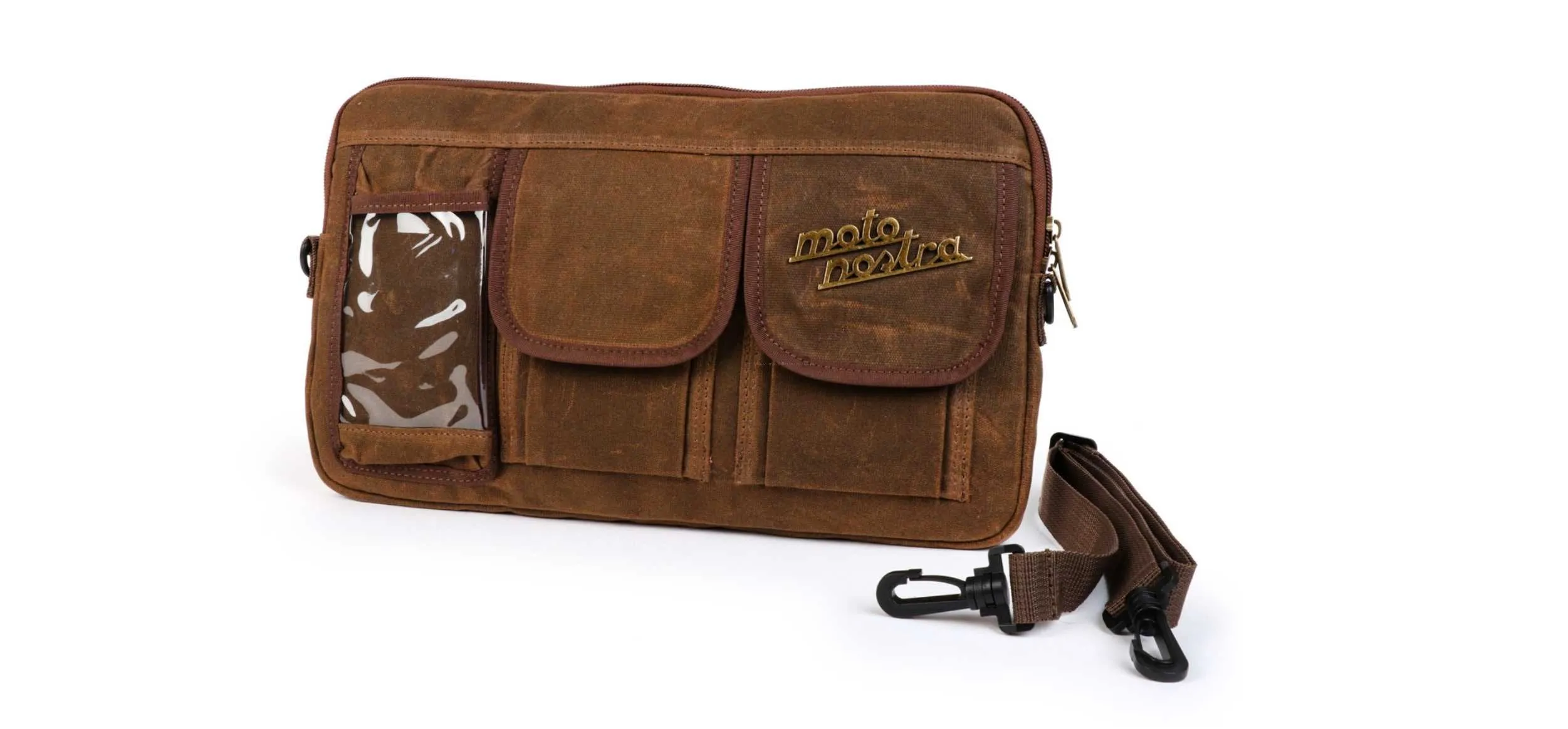 Bag for Luggage Compartment MOTO NOSTRA Brown | Vespa 125/150/200/ P/PX/PK/ TX/GTS