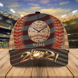 Baseball - Personalized Name Cap - Loop-Hd98 8