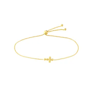 Beaded Cross Bracelet