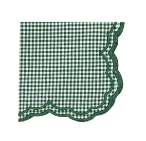 Bettina Napkin-Dark Green Gingham (Set of 4)