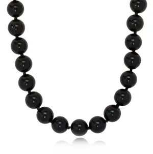 BLACK ONYX NECKLACE | 10mm