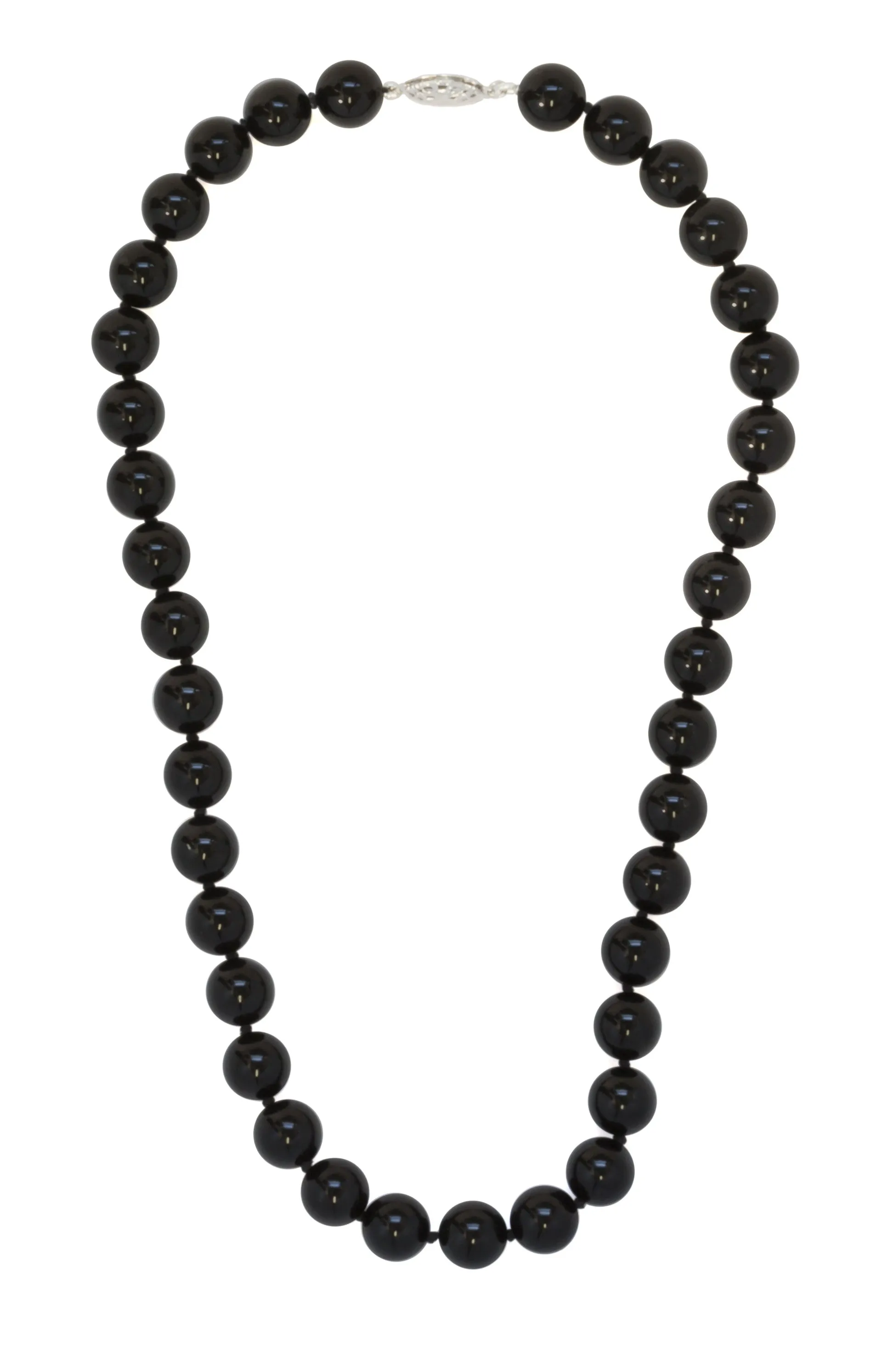 BLACK ONYX NECKLACE | 10mm