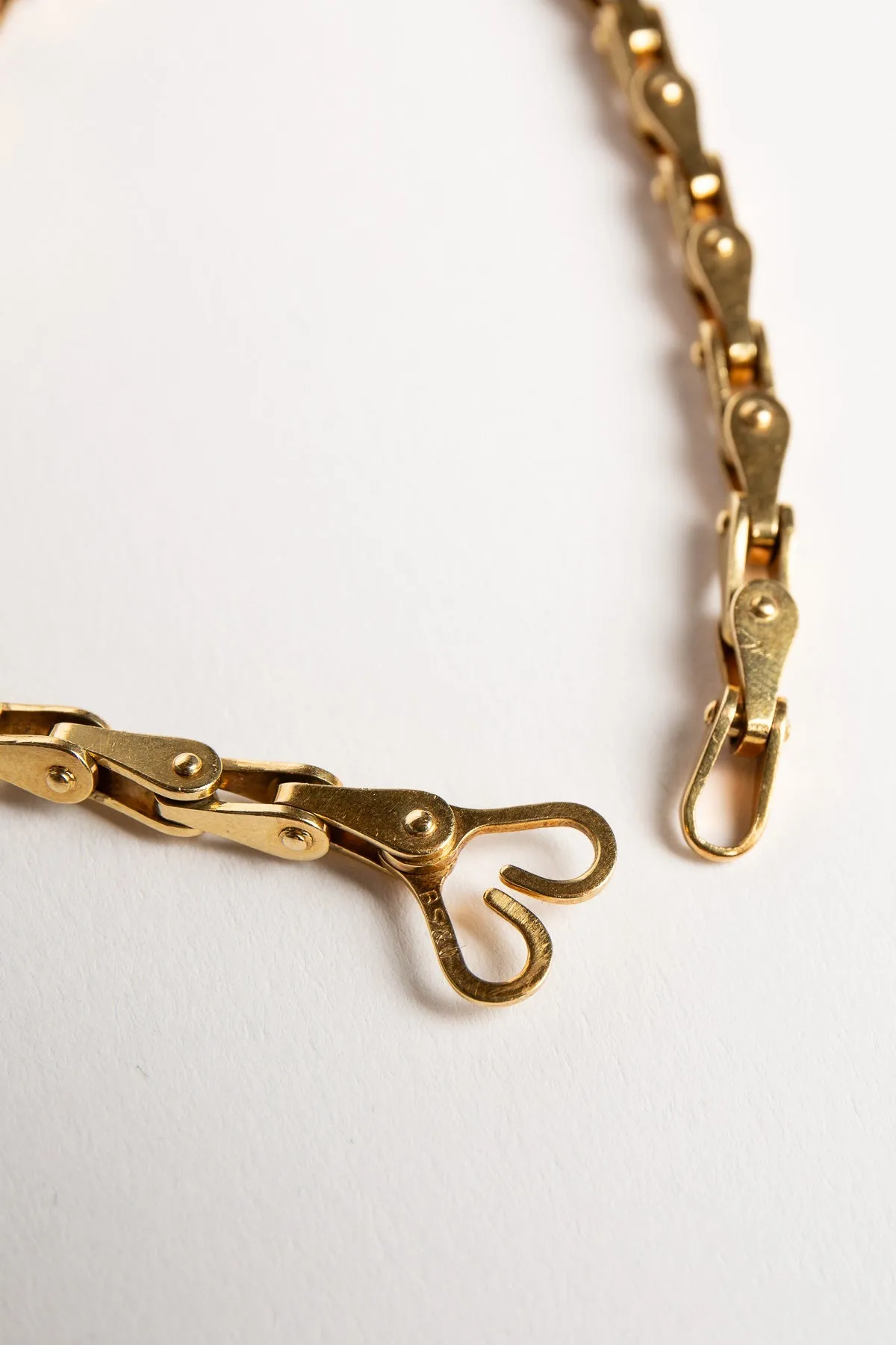 BLACK, STARR & FROST | VINTAGE 18K YELLOW GOLD BRACELET
