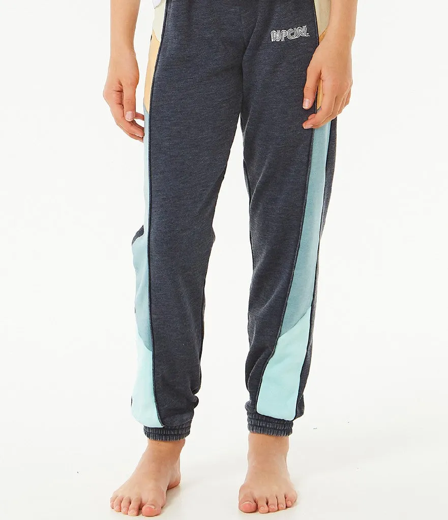 BLOCK PARTY TRACK PANT- GIRL - NAVY (AGES 8 & 10)