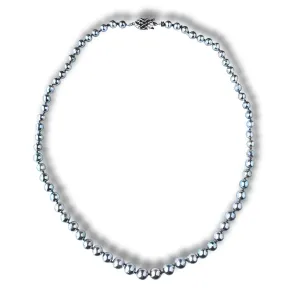 Blue Akoya Pearl Necklace
