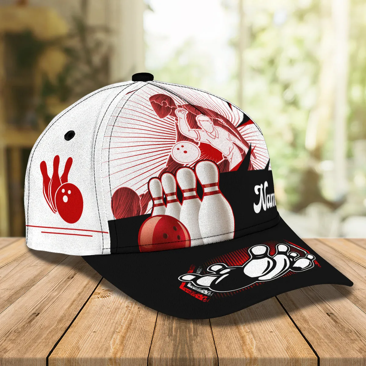 Bowling - Personalized Name Cap - Loop - Nsd99 97