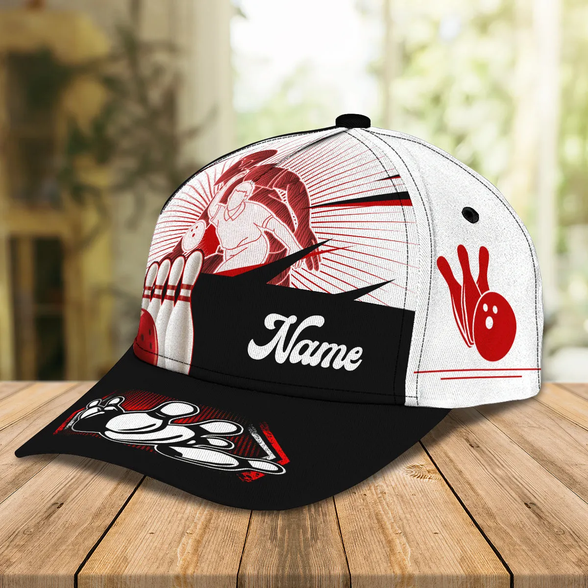 Bowling - Personalized Name Cap - Loop - Nsd99 97