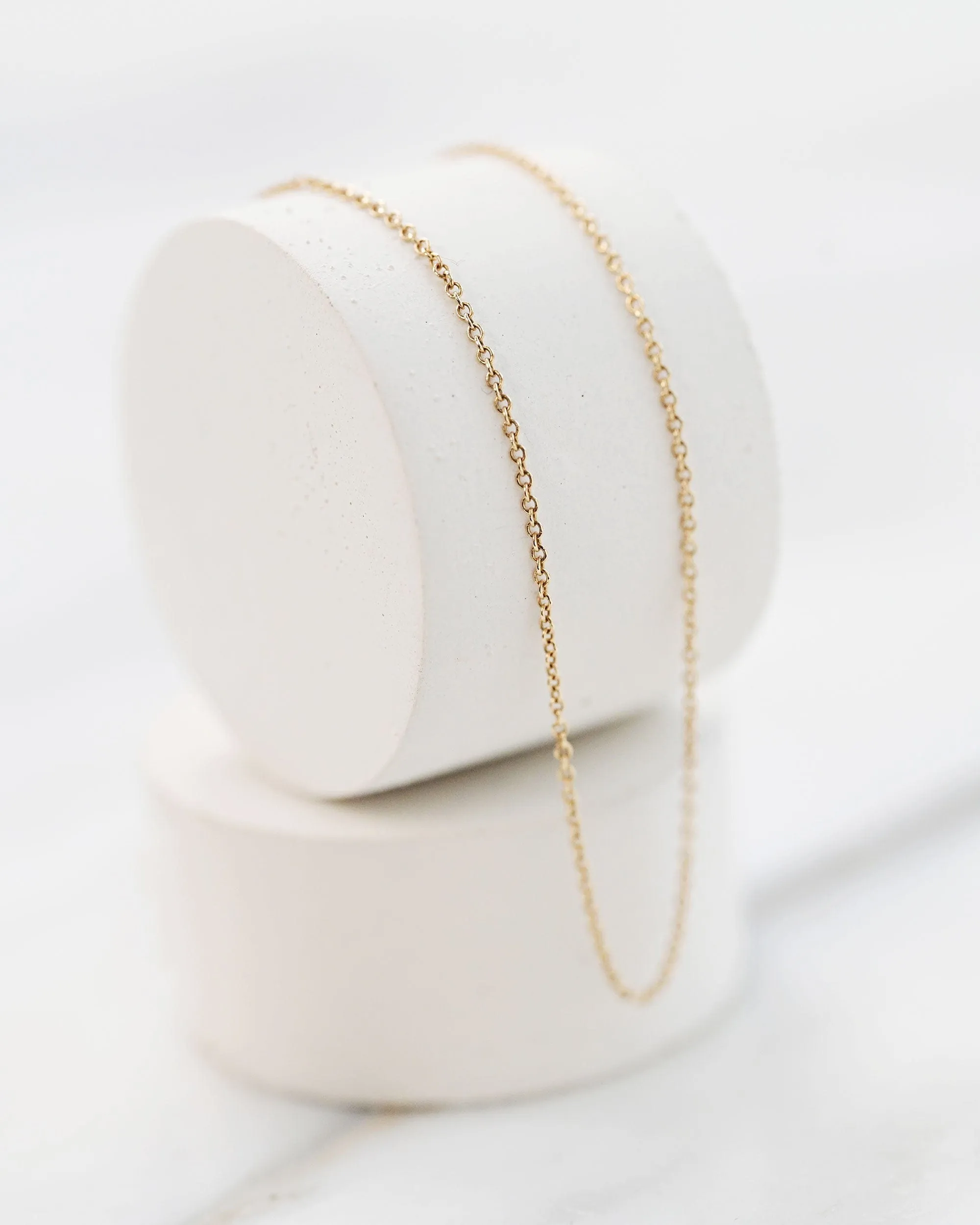 Cable Chain Necklace (1mm)