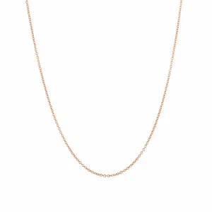 Cable Chain Necklace (1mm)